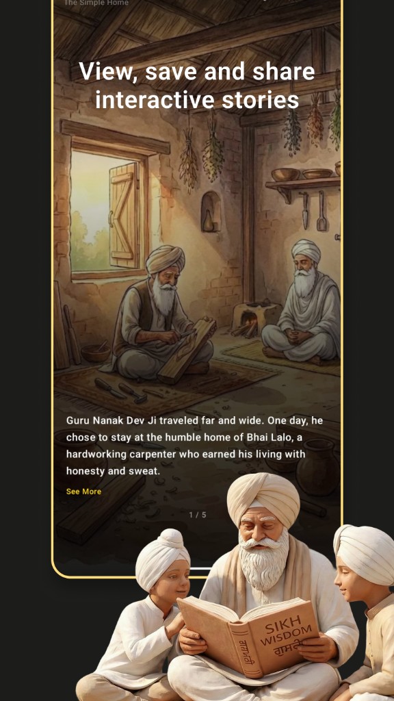 Interactive Saakhi